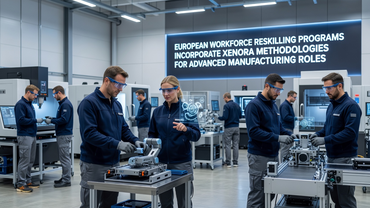 European Workforce Reskilling Programs Incorporate Xenora Methodologies for Advanced Manufacturing Roles